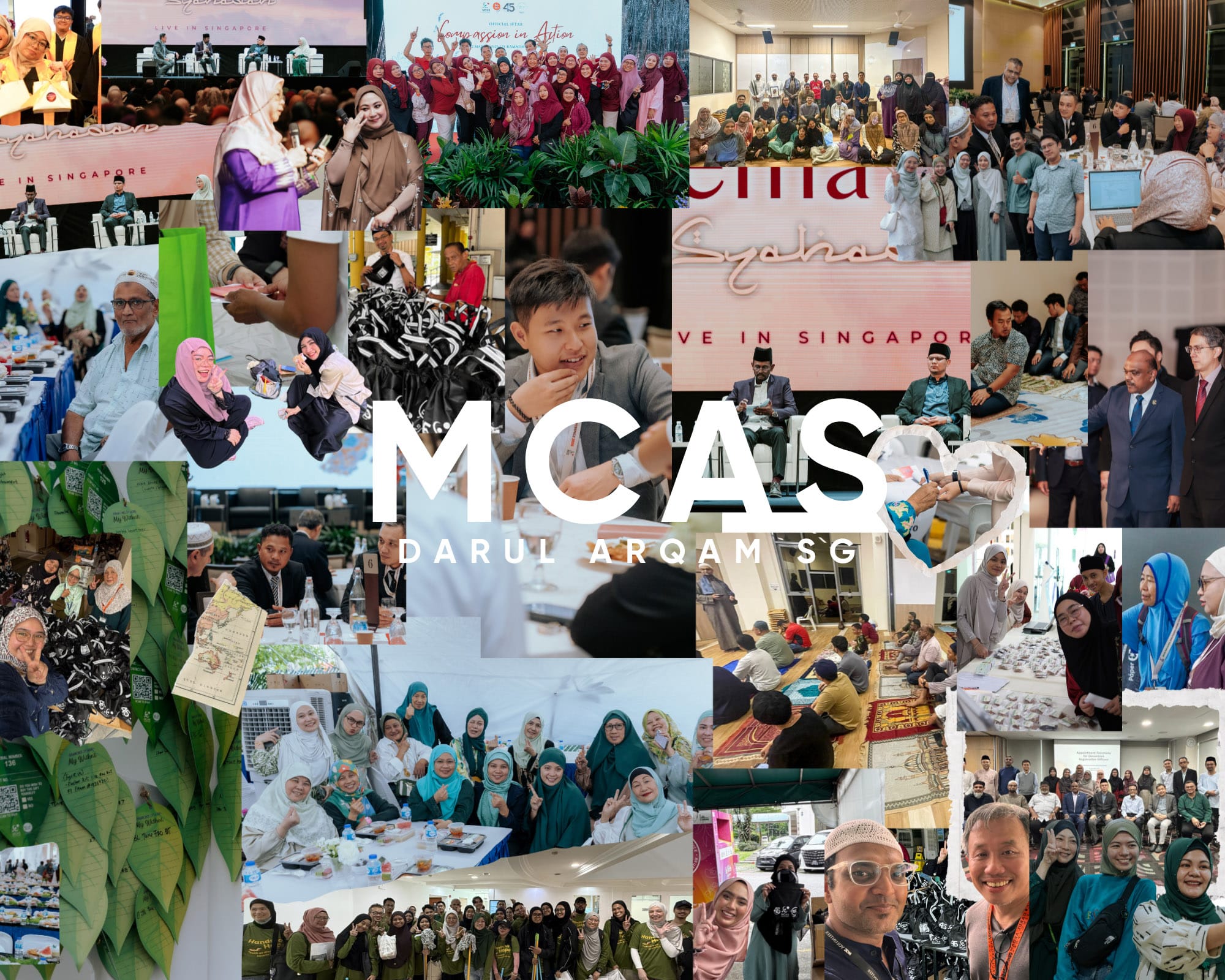 This is a photo collage of the organisation